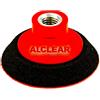 ALCLEAR Piattino di Sostegno Professionale Solido Ø 75 mm, Rosso