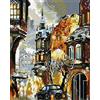 GMMH Diamond Pieno bedeckung con Cornice di Legno Painting Set Immagine 40 X 50 Diamante Pittura Ricamo a Mano Lavoro Fai da Te a Mosaico Cesto di Fiori casa AM Bach (gj1010)