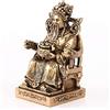 lachineuse - Statuetta Dio Tudigong - divinità Cinese - Felicità e Fortuna - Oggetto Decorativo in Resina - Oro - 10,5 x 6,5 cm - Decorazione Feng Shui Casa, Ufficio - Idea Regalo Cina Asia