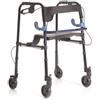 Moretti Deambulatore Rollator per anziani pieghevole con freni