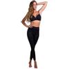 Lipoelastic Guaina liposcultura gambe TB Variant - Colore nero Taglia S