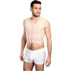 Lipoelastic Corpetto ginecomastia uomo MTmS Comfort - Colore beige Taglia M