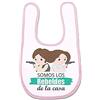 Supermolon 03755 - Siamo i ribelli della Casa Bavaglino Mellizas con Velcro, Rosa Pastello, Unisex
