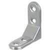 Alberts GAH-Alberts 337155 Squadretta per mobili, Acciaio, 50 x 50 x 20 mm / 20 Stk
