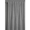 Gardinia Tenda con Occhielli Nascosti e Nastro Integrato, Struttura Unita, Traslucido e Opaco, Grigio Chiaro, 140 x 175 cm