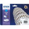 EPSON TANICA INCH. A PIGMENTI CIANO DURABRITE ULTRA SERIE 79/ TORRE DI PISA BLISTER