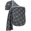 Hoppediz Ring-Sling, Fascia porta bebè per neonati e bambini con due anelli in alluminio, 0-36 mesi, 3-20 kg, Malmö acqua