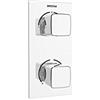 Bristan COB Shcdiv C Cobalt doppio controllo termostatico doccia valvola da incasso con deviatore integrato, cromato