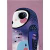 Maxwell & Williams Pete Cromer Bird Strofinaccio da Cucina Multicolore 100% Cotone, Motivo Gufo, 70 x 50 cm