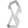 Nitecore Nhs10 Karabiner, a moschettone Unisex Adulto, Argento, 4,9 cm
