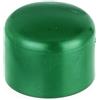 Alberts GAH-ALBERTS 654597 Copripalo per Pali in Metallo tondi, Plastica, 38 mm
