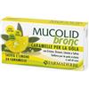 Farmaderbe Mucolid - Bronc Caramelle Gola Gusto Salvia e Limone, 24 Caramelle