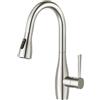 CREA Rubinetto Cucina con Doccetta Estraibile, Miscelatore a 3 Modalità, con Docking Magnetico, Girevole a 360°, Acciaio Inox