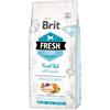 Brit Fresh Adult Muscles & Joints Large Pesce e Zucca - 12 Kg Croccantini per cani