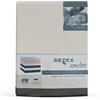 SETEX Lenzuola ad Angoli Elastici, Cotone, Naturale, 90 x 200 x 25