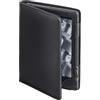 Hama Arezzo - Custodia a libro per Kindle WiFi/Paperwhite e Kobo Touch/Glo con chiusura a linguetta, colore: Nero