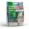 Croci Lettiera Supreme Clean Eucalipto 10 Kg - Lettiera Gatti super agglomerante e assorbente, Bentonine Canadese pura, 100% naturale, Sabbia minerale Antiodore di lunga durata