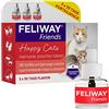 FELIWAY D89440L Friends - Confezione Risparmio da 3 x 30 Giorni, 144 ml
