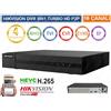 HIKVISION HWD-6116MH-G2 DVR 5IN1 AHD CVI TVI CVBS IP 16 CANALI UTC 4 MP TURBO HD