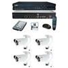 LIFE Kit Nvr 720p 4ch Poe 12v+hdd 1 Tb+4 Telecamere LIFE 75.IPN1004KH4 Kit Nvr 720p 4