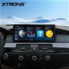 XTRONS QLB22CCB12E60 AUTORADIO GPS 12,3 Pollici BMW E60 Android 13 WiFi 4G CCC