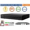 HIKVISION HWN-4216MH-16P NVR 4K ULTRA HD 8 MP 16 CH CANALI ONVIF POE H265+ P2P