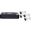 GBC KIT 4 TELECAMERE ALTA DEFINIZIONE AHD-L + HVR 8CH, AHD & IP, CLOUD 67390038