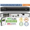 HIKVISION HWN-4108MH-8P NVR 4K 8CH 8MPX ONVIF POE H.265+ 80MBPS CLOUD P2P HD 1TB