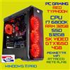 Laser PC PC GAMING Typhoon RED INTEL Core i7-6800K RAM32GB SSD512GB GTX1650-4GB USB3.0