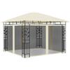 vidaXL AX Gazebo 3x3x2.73m Tenda Zanzariere Baldacchino Ombrari Giardino Patio + 47969