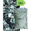 Wueffe Graniglia marmo Verde Alpi 8/12 - 12 sacchi da 25 kg - sassi pietre giardino