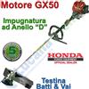 Honda Decespugliatore a Scoppio 4 Tempi HONDA Benzina 48cc Tagliabordi Erba UMK450E LE