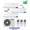 Samsung CONDIZIONATORE SAMSUNG CEBU TRIAL SPLIT 7+7+12 BTU INVERTER R32 AJ052 A++/A+