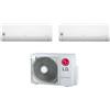 LG Climatizzatore LG Libero Smart Wifi Dual 9000+18000 Btu Inverter MU3R19 A+++