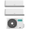 Hisense Climatizzatore Energy Pro Plus Hisense Dual 9000+12000 Btu Inverter WiFi A++