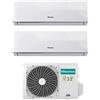 Hisense Climatizzatore Condizionatore Dual Split 7 9 12 Inverter Hisense New Comfort R32