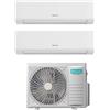 Hisense Climatizzatore Energy Ultra Hisense Dual 9000+9000 Btu Inverter Wifi 2AMW42 A++