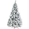 BIZZOTTO Albero Innevato natale Cermis Bizzotto H. 240 cm - 1150 Rami Bianco effetto neve