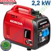 Honda Generatore di Corrente Inverter Silenziato 2,2 kW HONDA Portatile 1800W EU22i