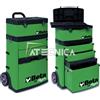 Beta Tools Trolley Beta C41H V verde special carrello portautensili a 2 moduli divisibili
