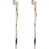 Liebeskind Berlin Orecchino LJ-0893-E-30 IP oro rosa