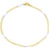 Gioielleria Lucchese Oro Bracciale Uomo in Oro Giallo e Bianco MMZ005GB21