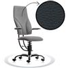 Sedia ufficio ergonomica SpinaliS Navigator, metallo-nero, r711-grigio-grey