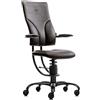 Sedia posturale SpinaliS Apollo, metallo-nero, r824-marrone-brown
