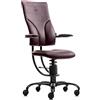 Sedia posturale SpinaliS Apollo, metallo-nero, r304-bordo-red