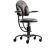 Sedie ortopediche per bambini SpinaliS Basic, Metallo nero, r824-marrone-brown