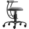 Sedia palla SpinaliS Smart, metallo-nero, r711-grigio