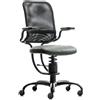 Sedie ergonomiche, prezzi economici - SpinaliS Ergonomic, metallo-nero, r711-grigio-rete-nera