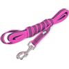 Julius-K9 Color & Gray Super Presa Guinzaglio Con Manico, 20 mm x 3 m, Rosa