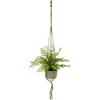 Flair Flower Pianta Artificiale da Donna, in fioriera sospesa, pianta Decorativa, pianta Verde da Appendere